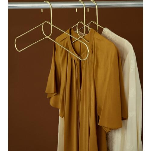 3PCS Nordic style Gold Coat Hangers Wall Hooks Hanger Holder Home Storage Organizer Accessories For Clothes Scarf Tie Dress