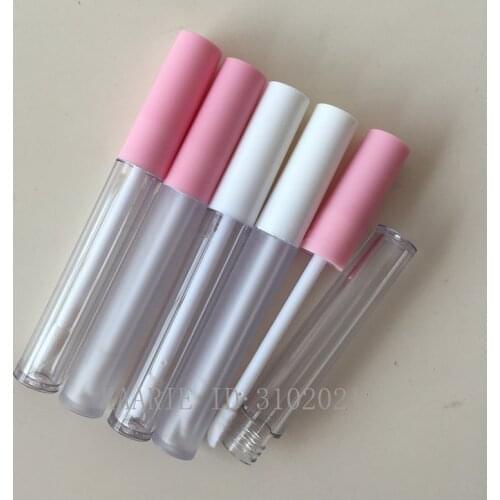 2.5ml 50/100pcs/lot Empty Lip Gloss Tube Clear/Frosted Lip Balm Tubes Containers Mini Lipstick Refillable Bottles Lipgloss Tubes