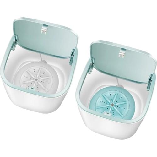2x Portable Washing Machine Washer USB Pants Baby Clothes Travel Camping RV