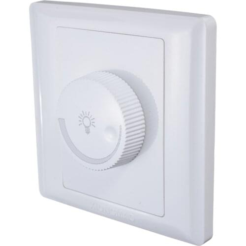 1pc 250V 3.39X3.39'' Controller Universal LED Knob Dimmer Switch Dimmable Lamp Lighting Accessories Dimmer