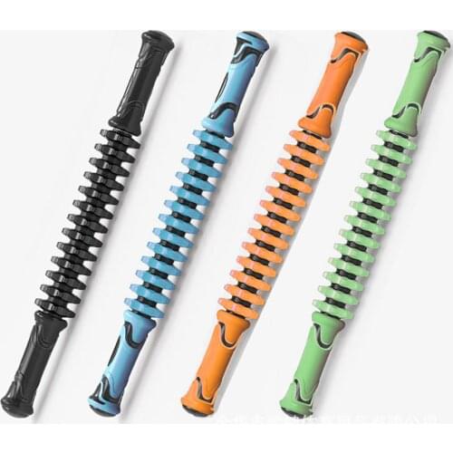 45cm Yoga Muscle Pain Relieve Massager Roller Rod Acupoint Body Massage Stick Health Yoga Training Accessories