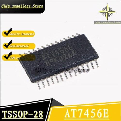5PCS) AT7456E TSSOP-28 OSD character overlay chip 100% New and original