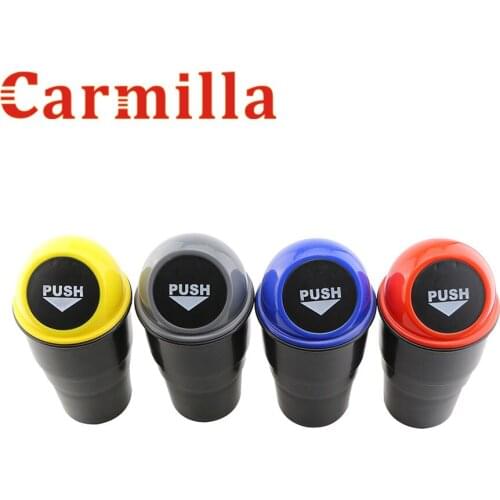 Carmilla Car Garbage Can Car Trash Can Door Storage Barrel for KIA RIO K2 K3 K4 K5 KX5 QL Soul Sportage R SORENTO Forte Acc