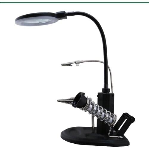 BEST-308L Glass Repair Desk enlarge screen iron wire frame Welded Frame Welding desk Magnifying glass auxiliary clamp for phone