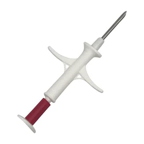 Fdx-b Rfid Glass Tag Syringe Animal Microchip Injector with mrochip 1.4*8mm set x10