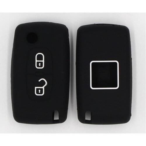 Silicone Key Case Cover Fob For Fiat Florino Ducato Bravo Doblo Punto Iveco For Citroen Relay Nemo For Peugeot Boxer Bipper
