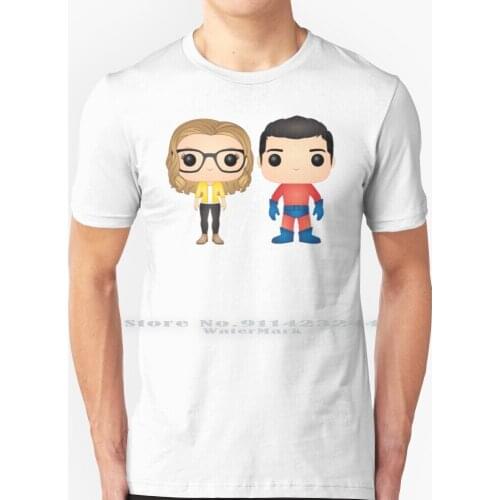 Karamel Funko Pops T Shirt 100% Pure Cotton Kara Zor El Melissa Benoist James Olsen Mehcad Winn Schott Jeremy