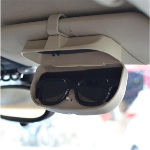 Vehicle-mounted spectacle box Automotive hanging type universal multi-functional sunshade spectacle clamp box for interior