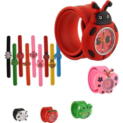 Fashion Lovely Unique Pattern Cartoon Unisex Quartz Sports Watch Kids Wrist Watch