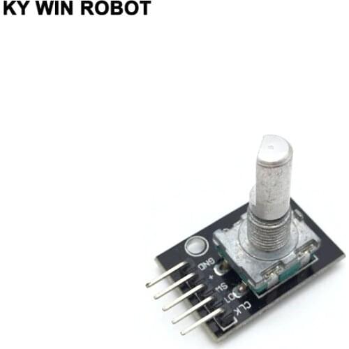 Degrees Rotary Encoder Module Brick Sensor Switch Development Board KY-040 With Pins For Arduino