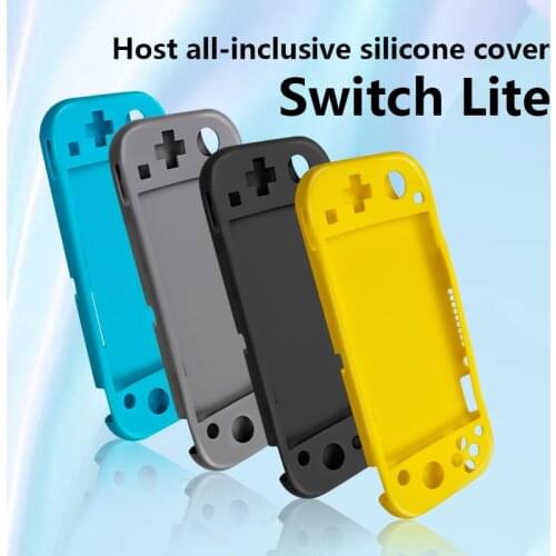 Soft Silicone Cover for Nintend Switch Lite Game Console Anti Slip Protection Case Shell Game Accessories