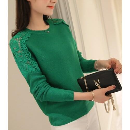 2019 New autumn dress BianFuShan Korean female head of autumn coat sweater cut loose sweater female winter