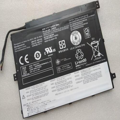 New 45N1727 45N1729 45N1731 For Lenovo ThinkPad Tablet 10 Z3795 45N1728 45N1726 45N1732 45N1733 Genuine Laptop Battery 3.7V 33Wh