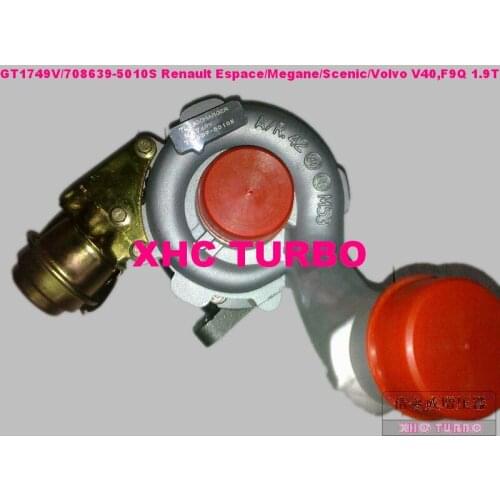NEW GT1749V/708639-5010 Turbo Turbocharger for Renault Megane Scenic Volvo V40 Nissan Primera F9Q D4192T3 1.9L