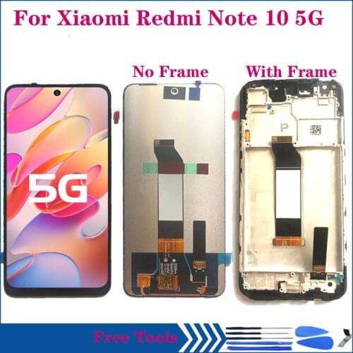 6.5" Original For Xiaomi Redmi Note 10 5G LCD Display Touch Screen Assembly For redmi note10 5G M2103K19G Screen Repair kit