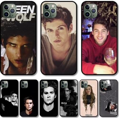 Teen wolf roles Phone Case cover For iphone 12 pro max 11 8 7 6 s XR PLUS X XS SE 2020 mini black cell shell