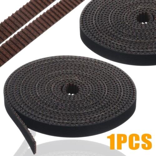 2M 6mm 2GT Timing Belt RF Fiber Glass Reinforced Rubber Timing Belt GT2 Belt 2GT Open Timing Belt 6mm For 3D Printer Parts