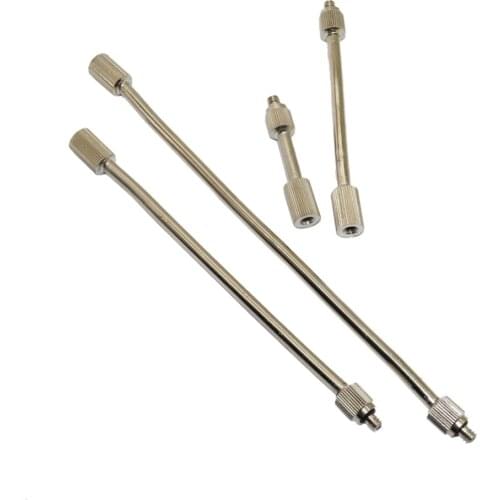 50mm/98mm/146mm/188mm Copper 3/16 Inch Thread Mist Nozzles Extension Rod Fog Atomization Sprayer Flexible Extension Pole 1 PC