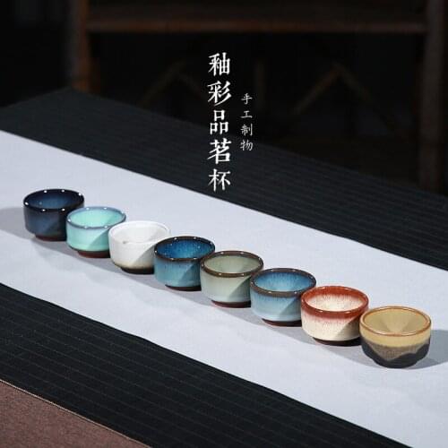 Yixing raw ore Zisha master cup has been tasting tea cup, Zisha building a high-temperature wood burning cup