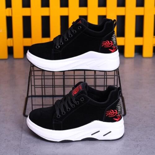 Women Wedge Sneakers Autumn Fashion Breathable High Heels Ladies Casual Shoes Vulcanize Women Platform Shoes Female Chaussure