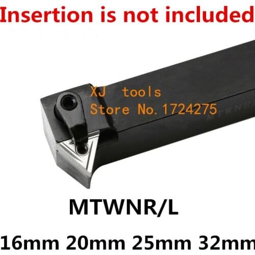 1PCS MTWNR1616H16 MTWNR2020K16 MTWNR2525M16 MTWNL1616H16 MTWNL CNC Lathe Cutting Tools External Turning Tool Holder