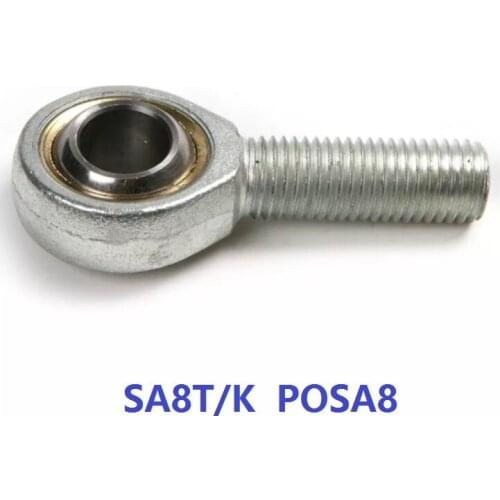 20pcs/50pcs SA8T/K P0SA8 8mm Rod Ends Plain Bearings Fish Eye Rod End Joint Bearing