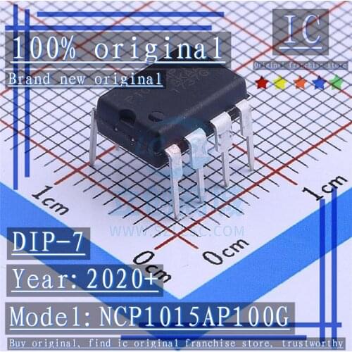 2020+100% Brand new original 10PCS-20PCS NCP1015AP100G P1015AP10 DIP-8 Power management chip