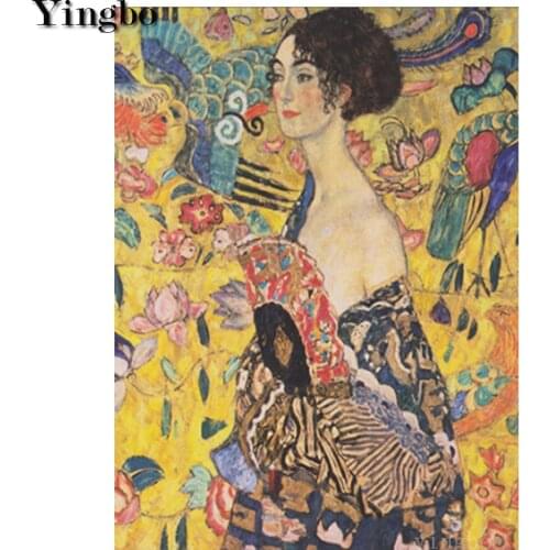 5d Diamond Painting Abstract Gustav Klimt DIY Diamond Embroidery Mosaic art Full drill Square Round rhinestone wall decoration