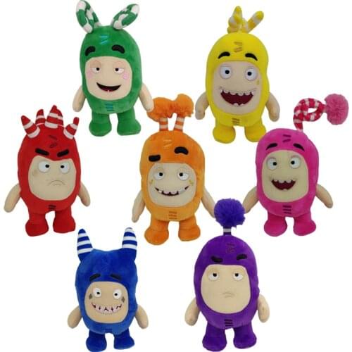 7 Styles 1pcs 18cm Animation Odd Pogo Plush Toys Doll Treasure Of Soldiers Monster Soft Stuffed Toy Doll for Kids Christmas Gift