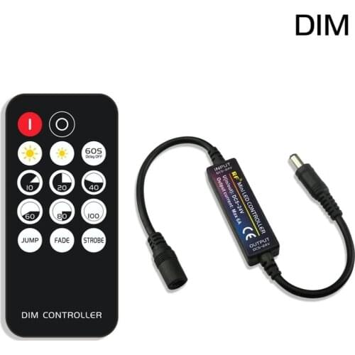 RF Wireless Remote 14/17/21/28Key LED Light Strip Controller for DC5-24V Single Color/CCT/RGB/RGBW/RGB+CCT LED Light Controller