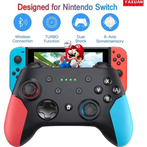Bluetooth Pro Gamepad for N-Switch NS-Switch NS Switch Console Wireless Gamepad Video Game USB Joystick switch Pro Controlle