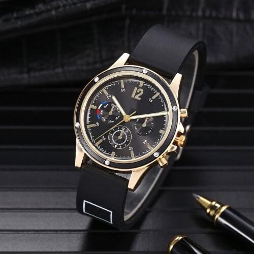 Popular Famous Brand Watches for Men Fashion Casual Big Dial Watch Clock Mens Silicone Band Quartz Wristwatches Reloj Hombre