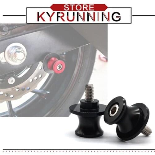 For Kawasaki Versys 650 2007-2014 10MM Motorcycle CNC Stands Screw sliders Swingarm Spools Slider Versys650 Modified accessoris