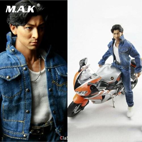 Collectible 1/6 Scale Andy Lau Youth and Danger Classic Cowboy 12 inches Full Set Action Figure Model for Fans Holiday Gifts