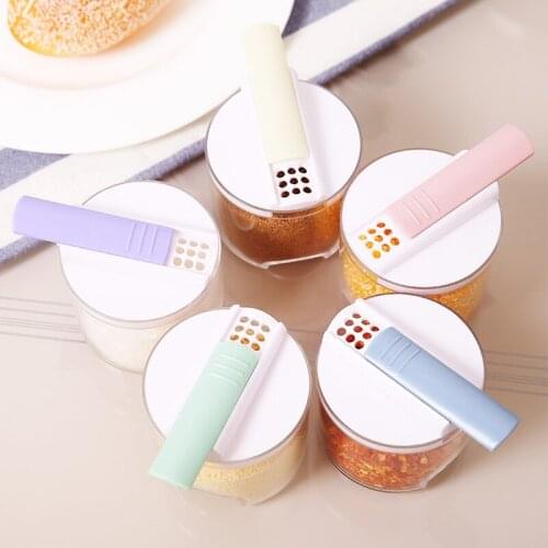 Kitchen Utensils Seasoning Bottles Barbecue Condiments Cans Pepper Condiment Boxes 5 Pieces of Sets