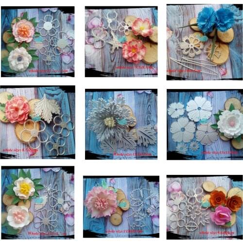 Craft metal cutting dies cut die mold Flower Scrapbook paper craft knife mould blade punch stencils dies
