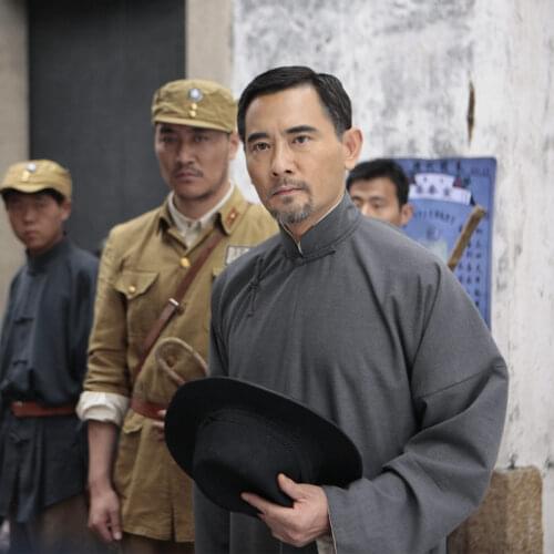 Cotton hemp long Robe Ancient China Traditional costume Chinese long gown crosstalk costume men mandarin performance Clothing