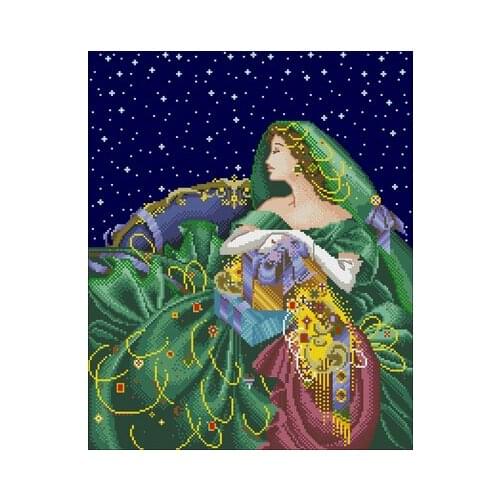 25-MD-06 Counted Cross Stitch 11CT 14CT 18CT Cross Stitch Kits Embroidery Needlework Sets