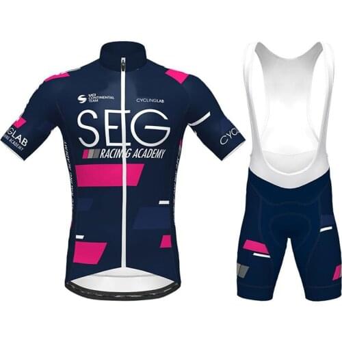 2022 New i2022 Team SEG Cycling Jersey 20D Gel Set MTB Bicycle Clothing Quick Dry Bike Clothes Ropa Ciclismo Mens Short Maillot