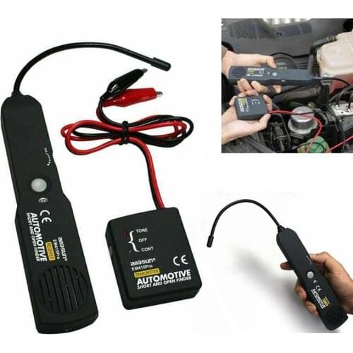 Pro Cable Tracker Car Circuit Scanner Digital Diagnostic Tool 7" Flexible Probe Wire Tester for Boat Automotive SUV Truck