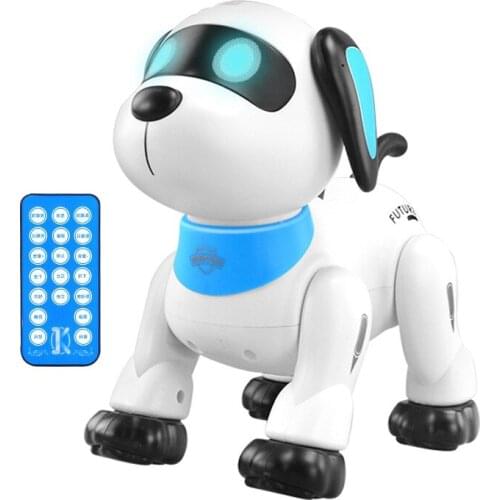 LENENG Remote Control Dog RC Robotic Stunt Puppy Voice Control Electronic Pets Dancing Robot Programmable Pet Kids Toys
