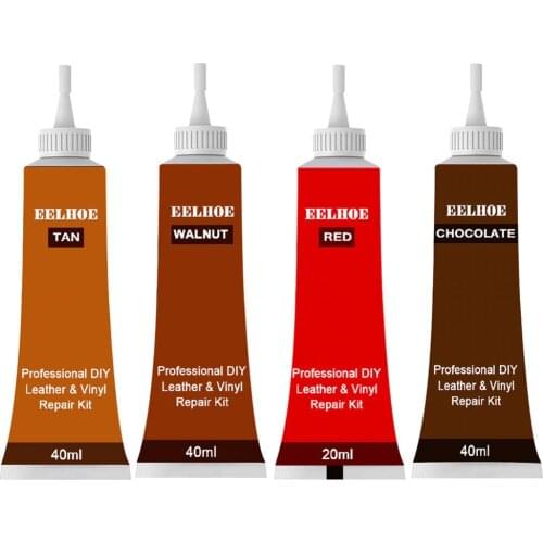 40ML Pro Leather Vinyl Repair Kit Moisturizing Leather Restorer Repair Paste For Sofas Furniture Couch Car Seats Sofa Jacket
