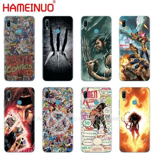 Silicon phone cover case for huawei Y5 Y6 Y7 Y9 PRO PRIME 2019 honor 8s 8a 20 LITE PRO 10i view 20 V20 men Logan wolverine