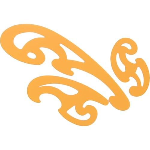 Curve Template Drawing Painting Drafting Stencil Sewing Craft Rulers 3pcs/set