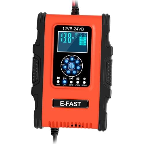 Smart Car Battery Charger 24V 6A Power Emergency Automatic Charging