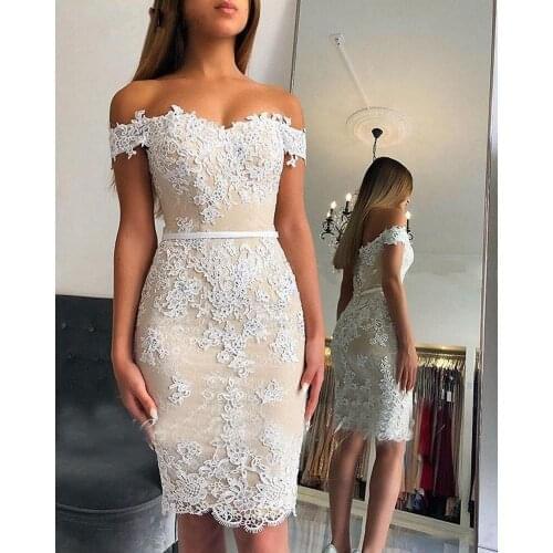 XingPuLanEr Womens Off Shoulder Dresses