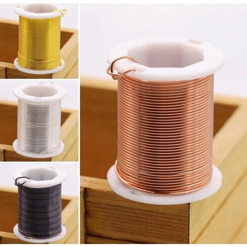 0.3-0.8Mm Gold Copper Wire For Bracelet Necklace Diy Colorfast Beading Wire Jewelry Cord String For Craft Making