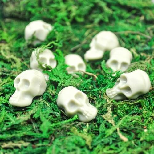 30PCS Simulation Skull Model Modern Mini skull home decoration interesting model toy collection miniature model 2CM