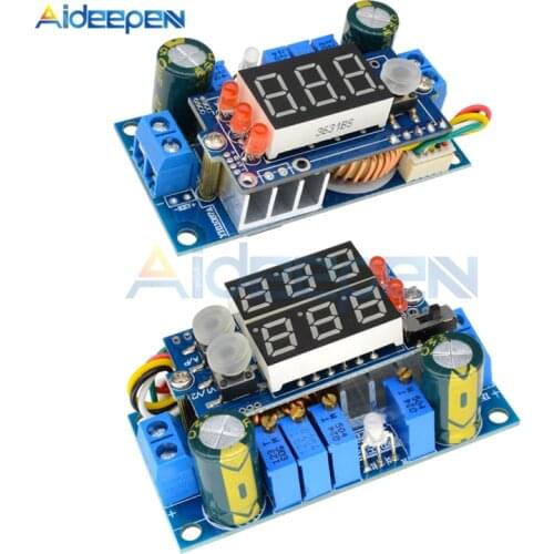 5A MPPT Solar Controller DC-DC LED Digital Step Down Buck Converter Power Transformer Supply CC/CV Battery Charging Test For Car