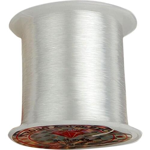 70m/roll 0.25mm Bracelet String Clear Craft Wire Stretch String Cord for Jewelry Making Beading Thread Elastic String Cord